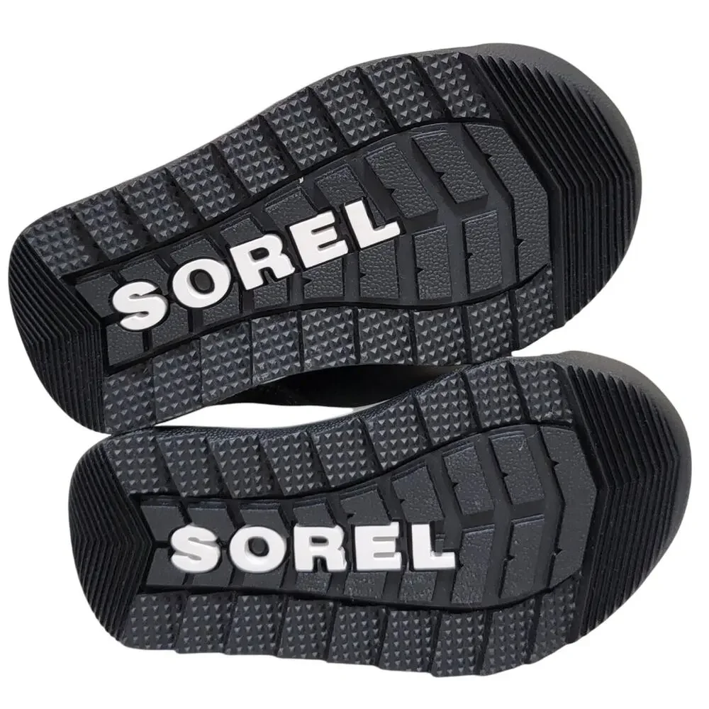 Sorel Baby Toddler Whitney II Strap Winter Ankle Booties Size US 4 Tropic Pink